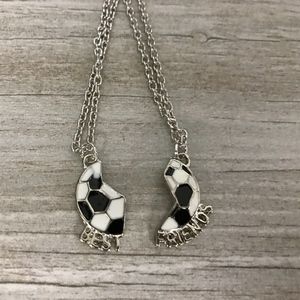 Soccer Best Friend Necklaces
